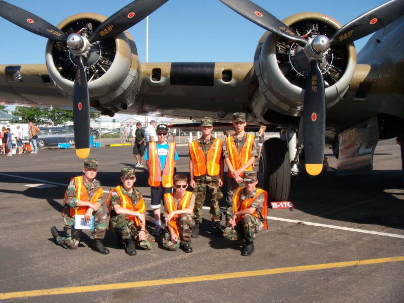 cadets and B17