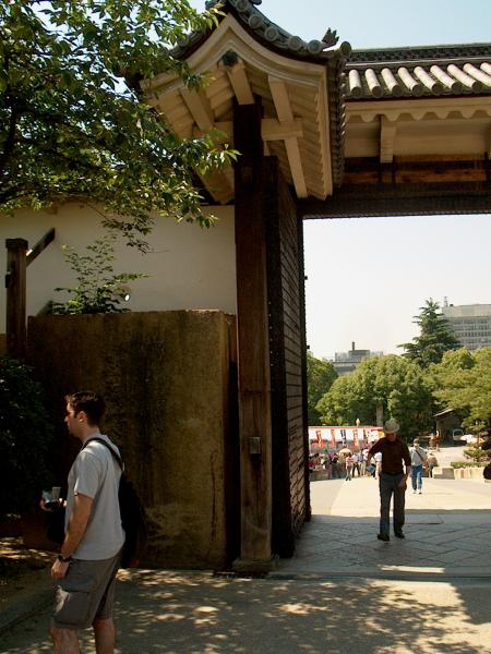 Massive entrance and doors