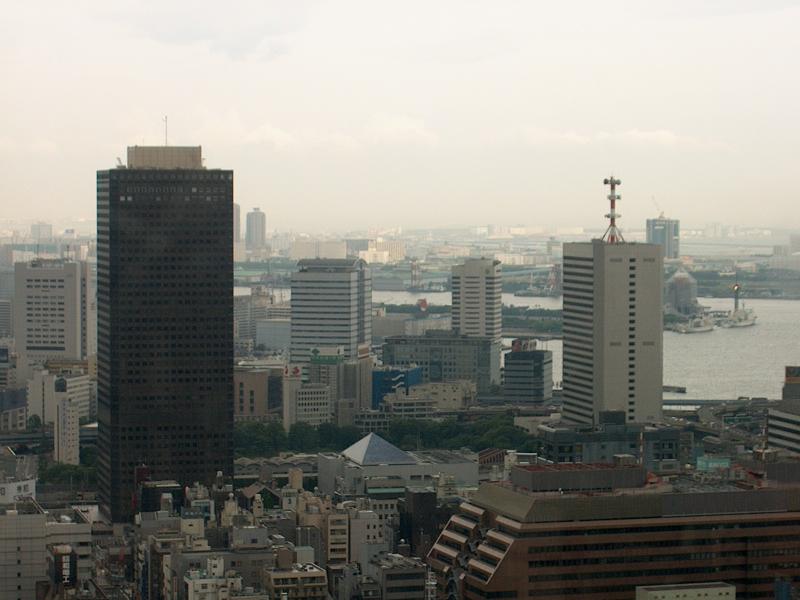 skyline of Tokyo